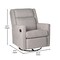 Merrick Lane Dara 3-in-1 Traditional Manual Recliner Rocker Swivel Glider Chair